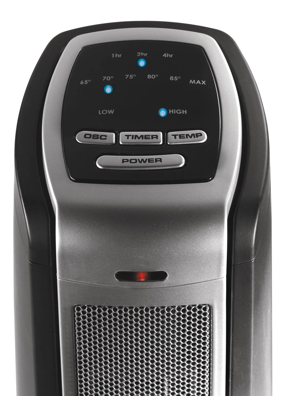22.5 1500W Electric Oscillating Ceramic Tower Space Heater Black Y577531