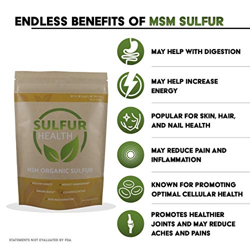 99.9% Pure MSM Supplement (1/2 Pound) I3236