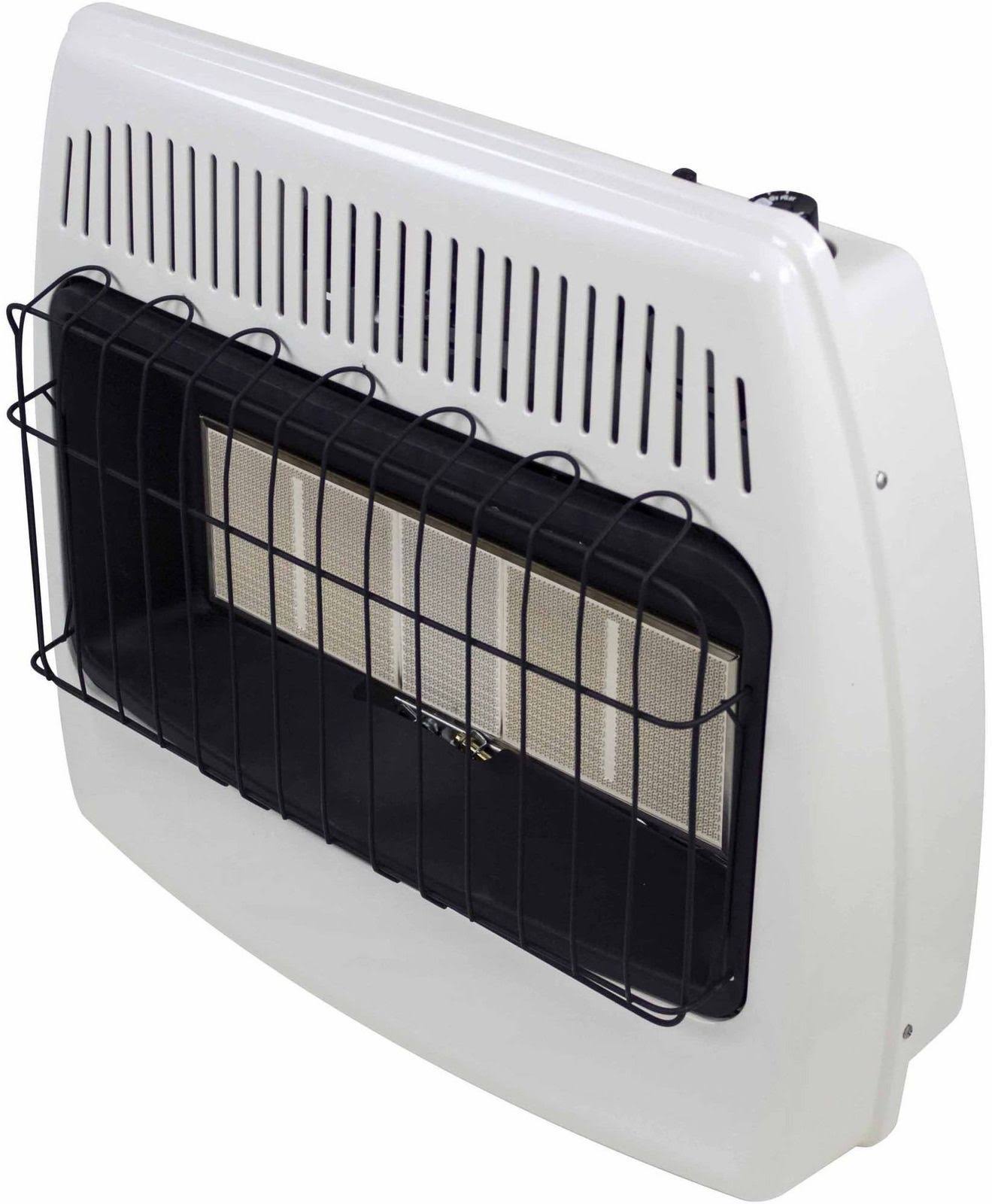 30,000 BTU Natural Gas Vent Free Infrared Wall Heater G8415