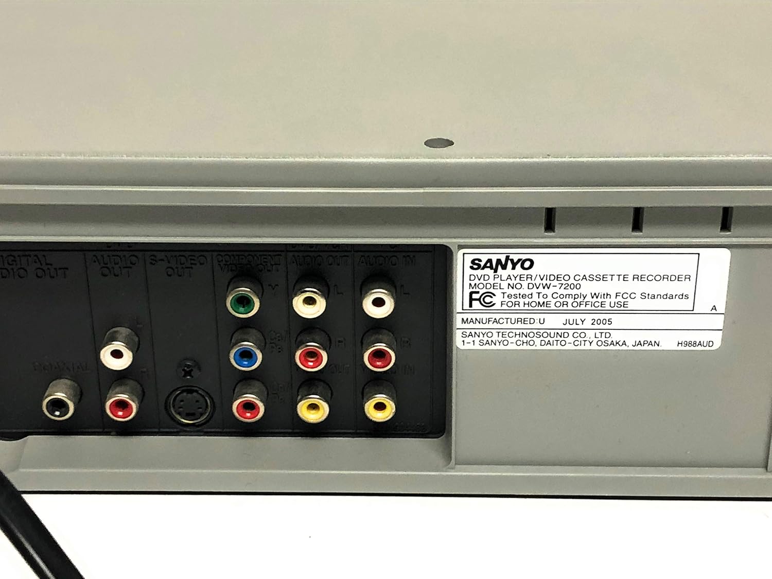 DVD/VCR Combo F359297