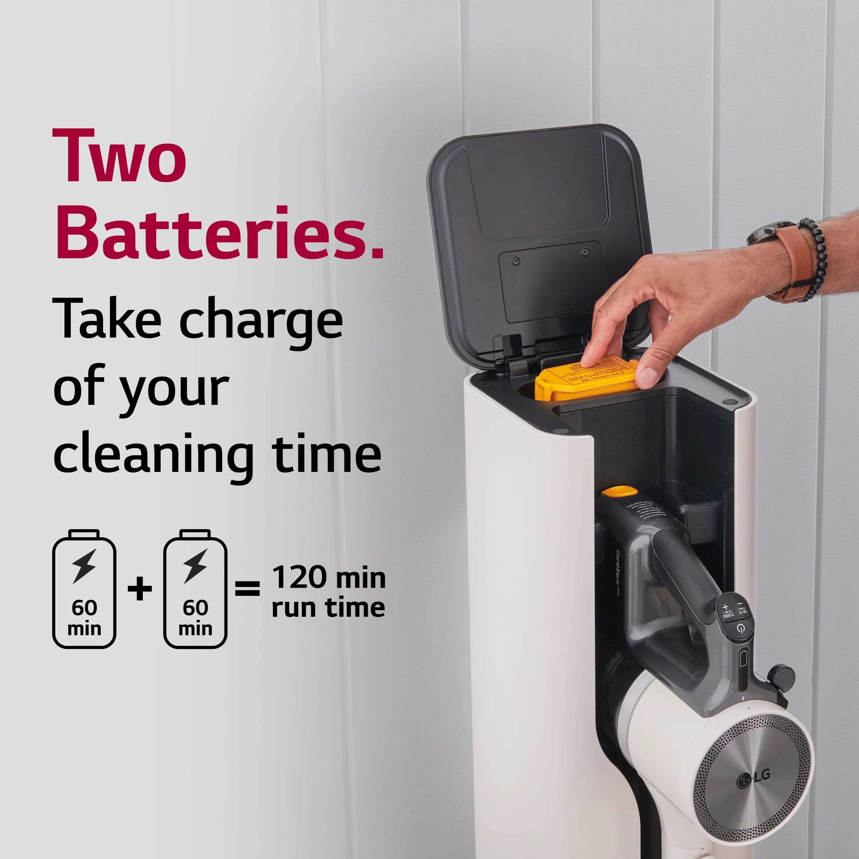 Sand Beige Cordless Stick Vacuum V9235
