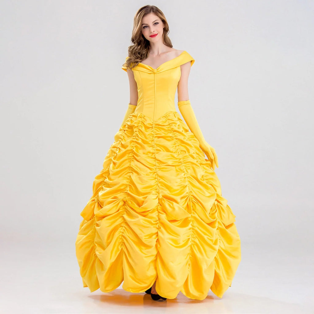 Belle Cosplay Princess Dress Up Clothes S510