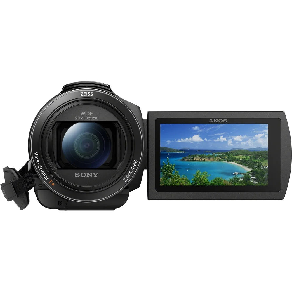 UHD 4K Handycam Camcorder Bundle with 128GB Memory Card P39377