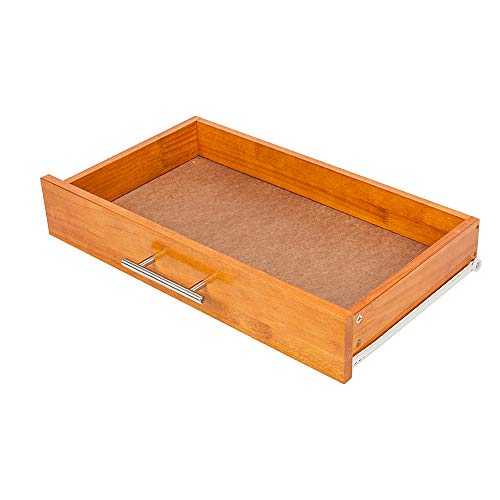 Burlywood Drop Leaf Kitchen Trolley with Stainless Steel Top Three Drawers Three Baskets A33661