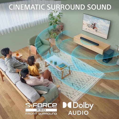 2.1ch Soundbar with Wireless Subwoofer, Black A4410