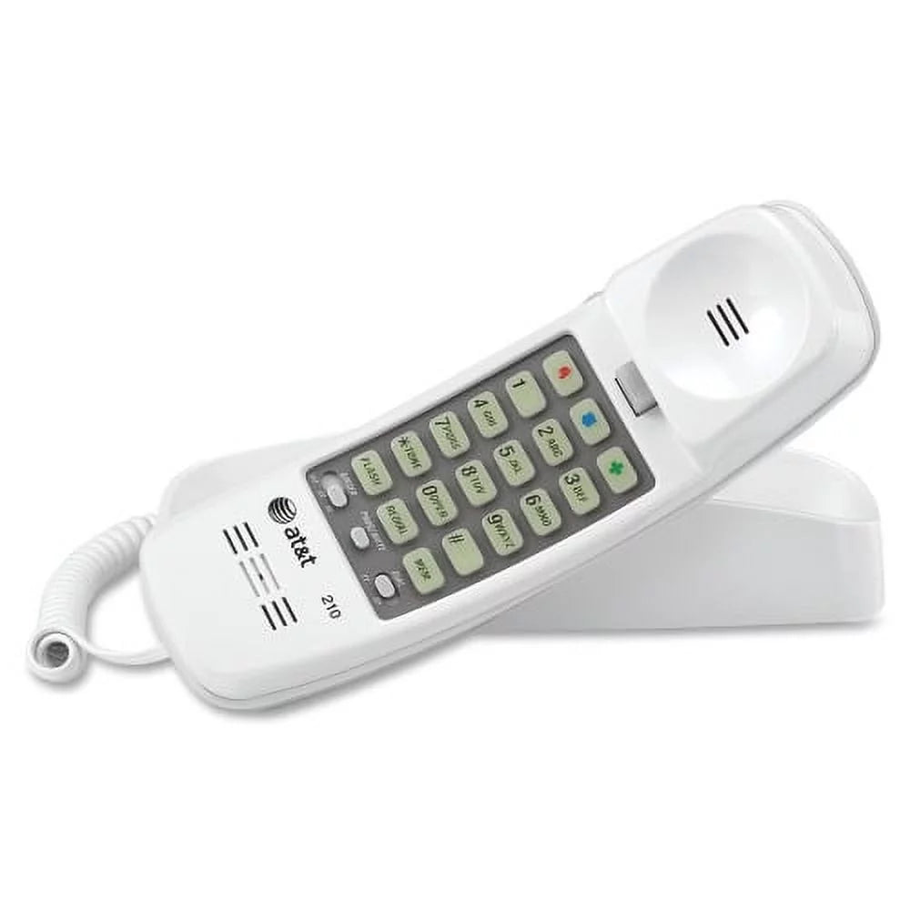 White Corded Trimline Phone H36808