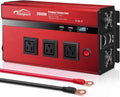 2000W Power Inverter 12v DC to 110v AC Converter with 3 AC Outlets L25153