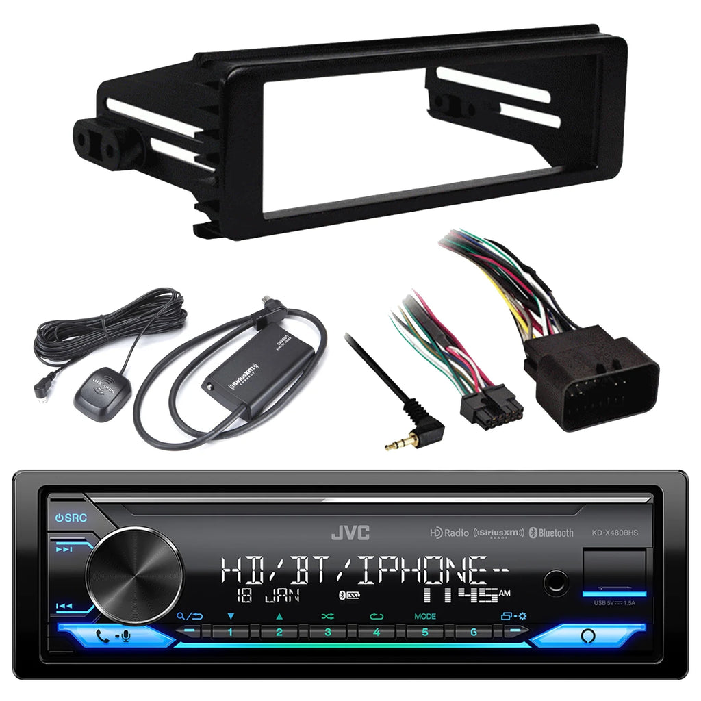 Single DIN Bluetooth Car Audio Receiver O593423