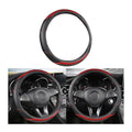 Leather Car Steering Wheel Cover, Universal 15 Inch H72178
