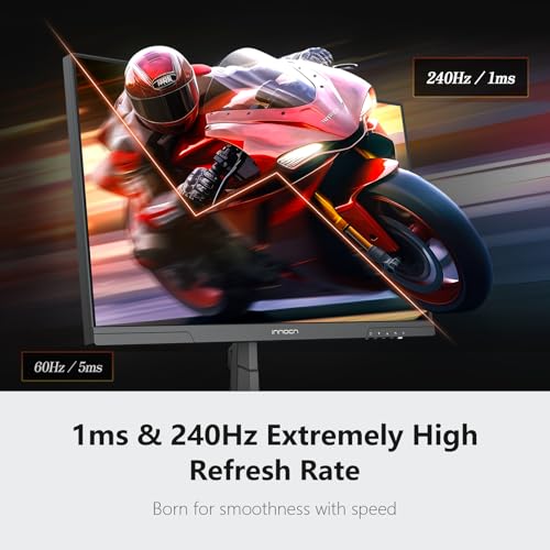 45 Inch Ultrawide Curved Gaming Monitor, 5120 x 1440p, HDR400, Black D52841