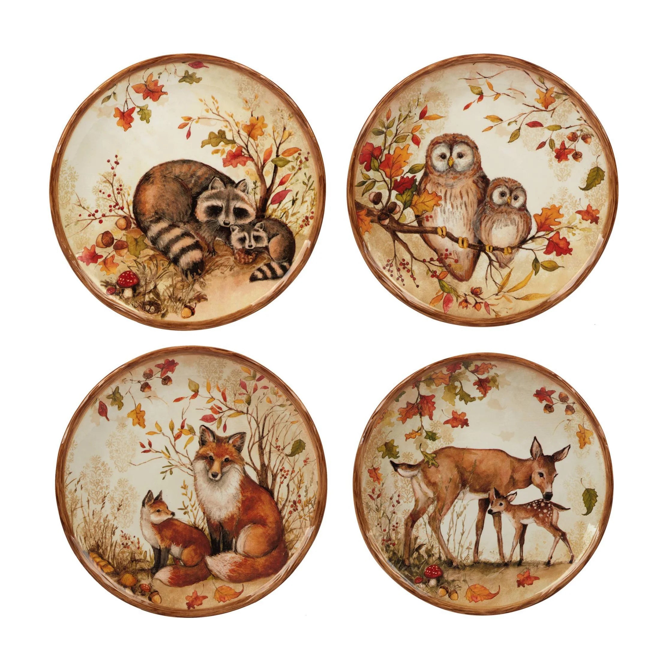 16pc Pine Forest Dinnerware Set N613