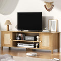 Rattan TV Stand with Storage N9410