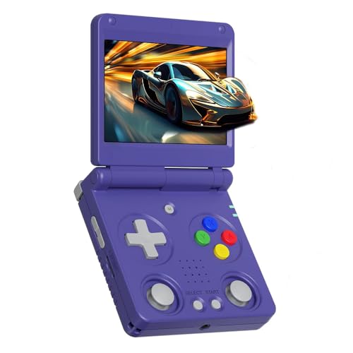 Black 3.4-Inch IPS Linux 64-bit Game Console Q599571