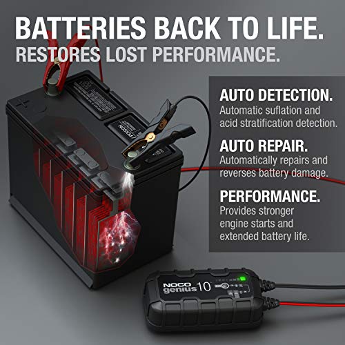 10A 6V/12V Smart Battery Charger L757646