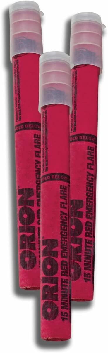3 Packs High Visibility 15-Minute Safety Flares B472