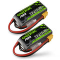 3s Lipo Battery 2200mAh 11.1V 35C with XT60 Connector (2pcs) A44331