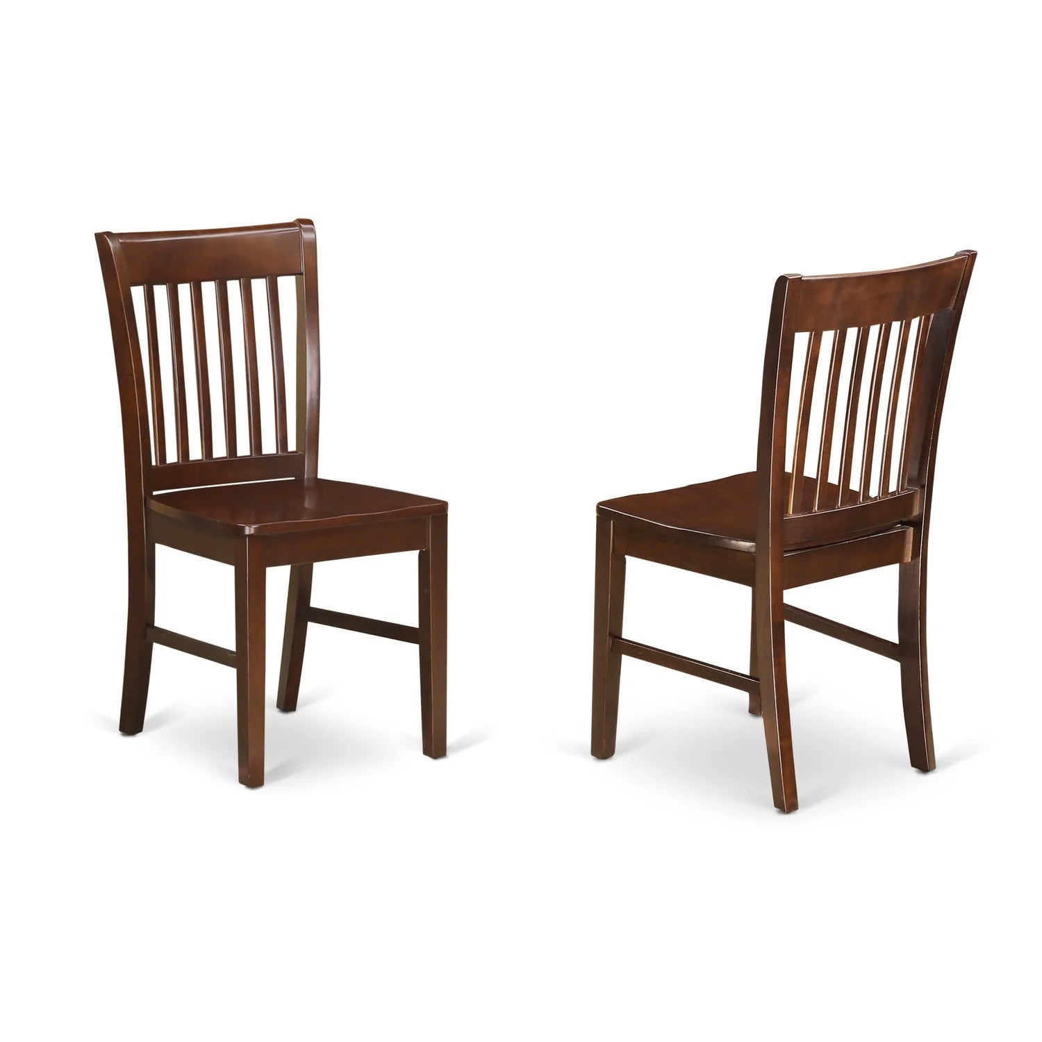 7-piece Wood Dining Table and Chairs in Mahogany M151275