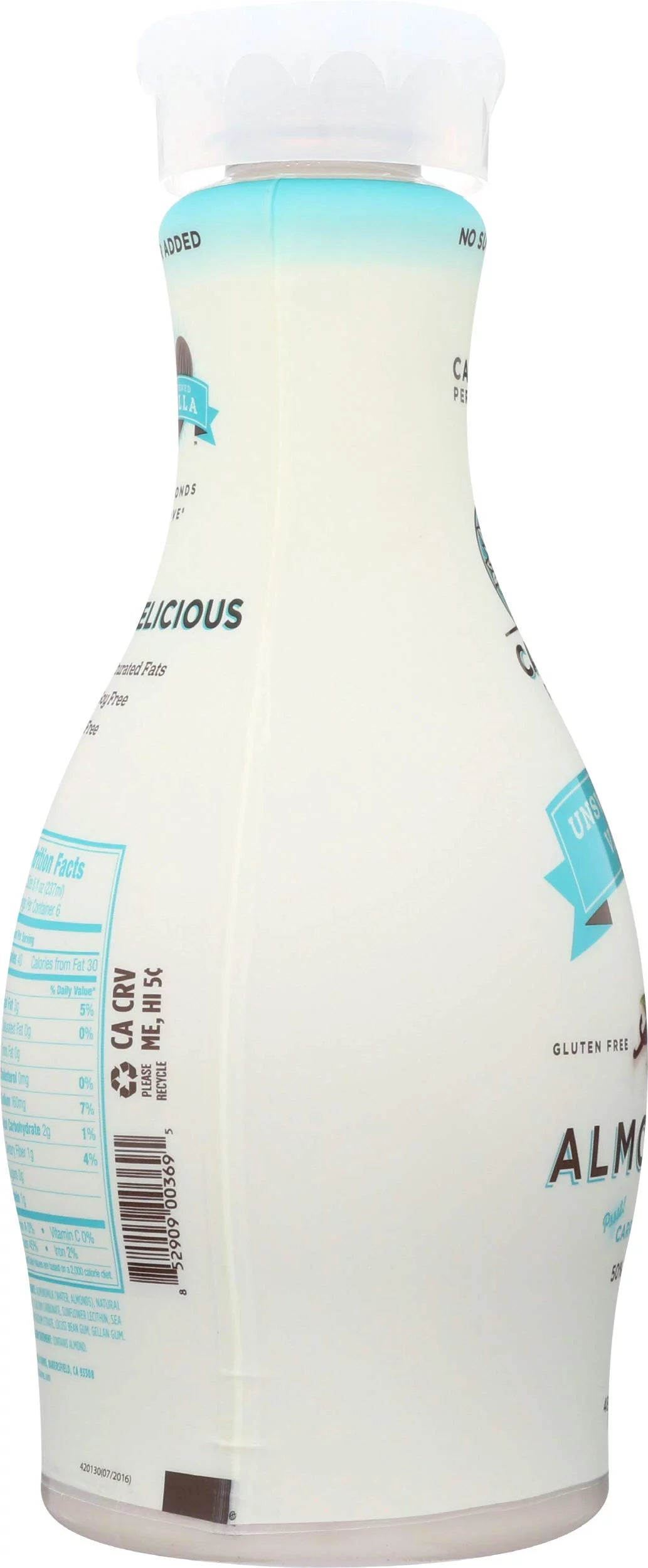 Unsweetened Vanilla Almond Milk, 48 Fluid Ounce -- 6 per case Q2326