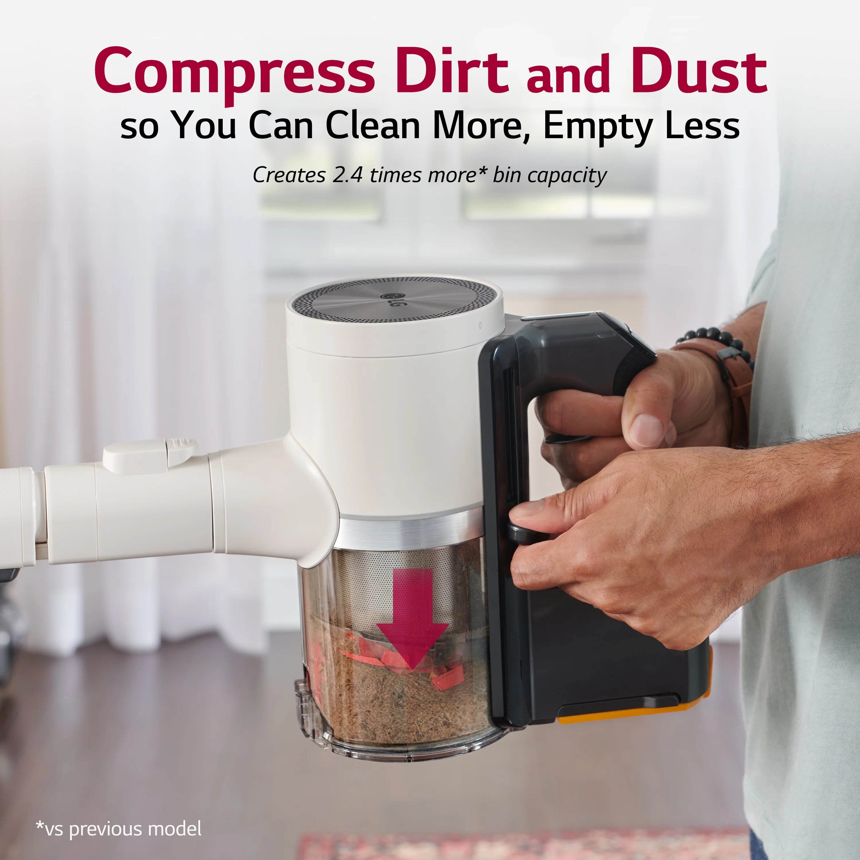 Sand Beige Cordless Stick Vacuum V9235