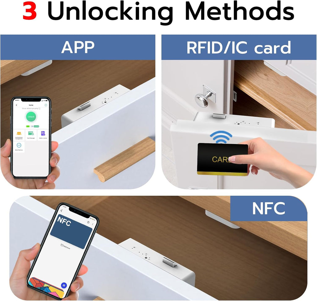 RFID Magnetic Cabinet Lock U78324