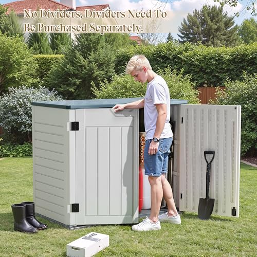 White 34 Cu. Ft. Outdoor Resin Storage Shed J654