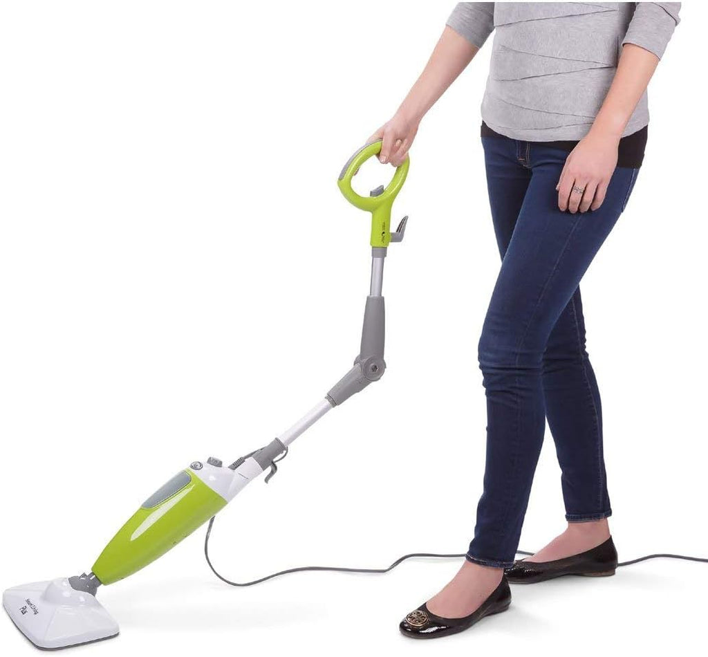White and Green Steam Mop Q5819