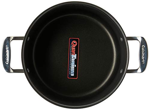 Black Nonstick 8-Quart Stockpot with Lid X565471