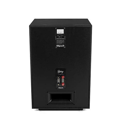 Black Ash Three-Way Horn-Loaded Floorstanding Speaker V167