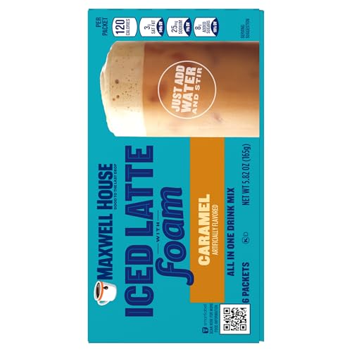 5.82 oz Iced Caramel Latte Instant Coffee Drink Mix C16699
