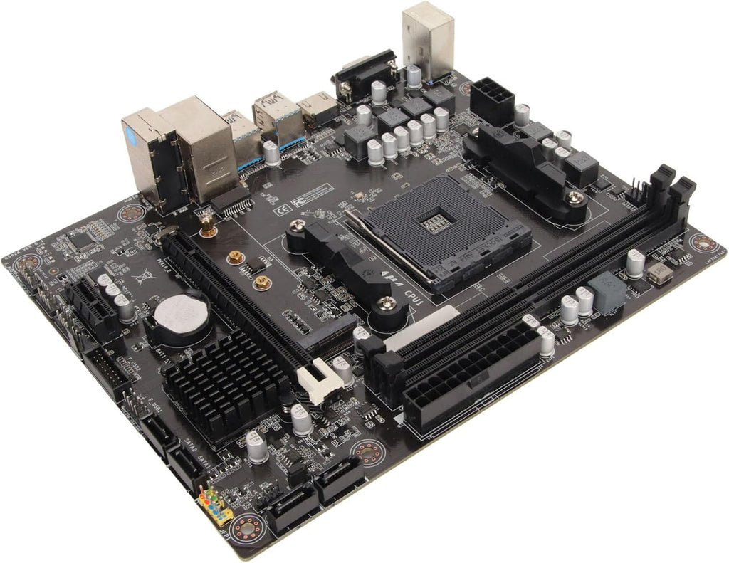 AMD A520 M ATX Motherboard, AM4 M.2 NVME USB3.0 Dual Channel DDR4 Memory PCIe X16 SATA 6Gbs Desktop Motherboard Z980797