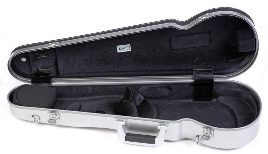 Black Contoured Violin Case T679