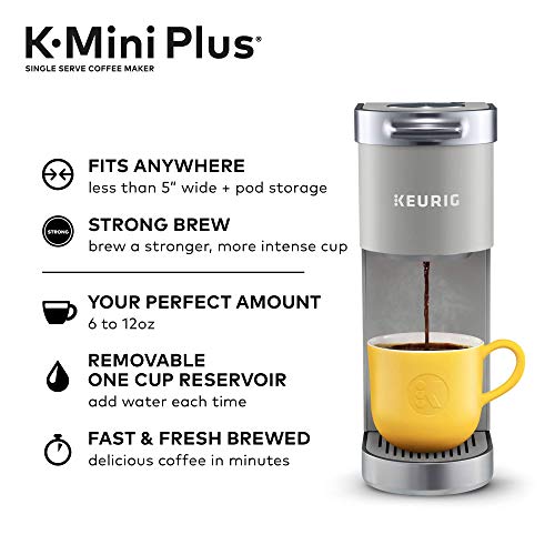 Studio Gray Single Serve K-Cup Pod Coffee Brewer E445