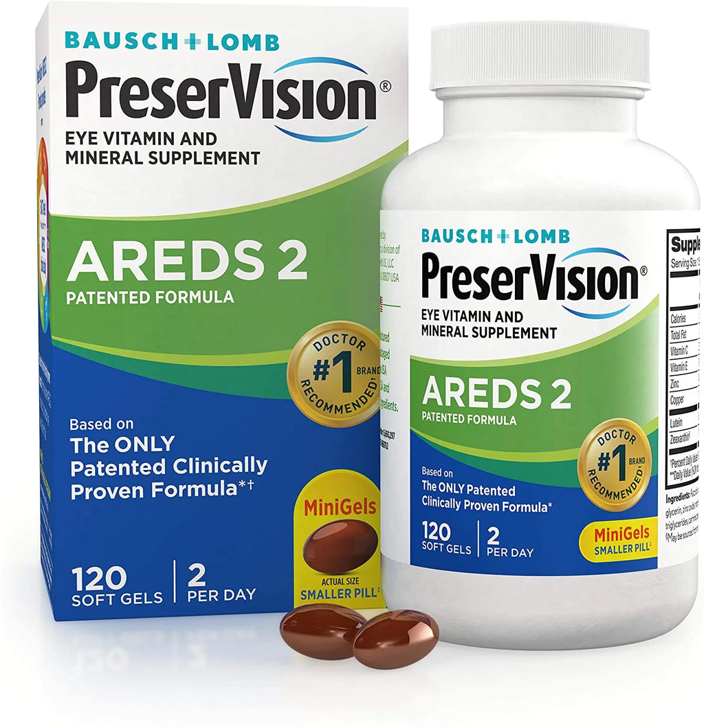 120 Softgels Eye Vitamin & Mineral Supplement M982