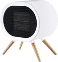 Small Space Heater, 1000W PTC Ceramic Electric Fan Heater - Black P26816