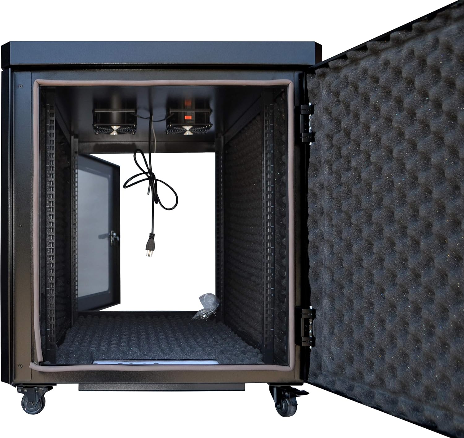 12U 35 inch Depth Soundproof Server Rack Cabinet S522645