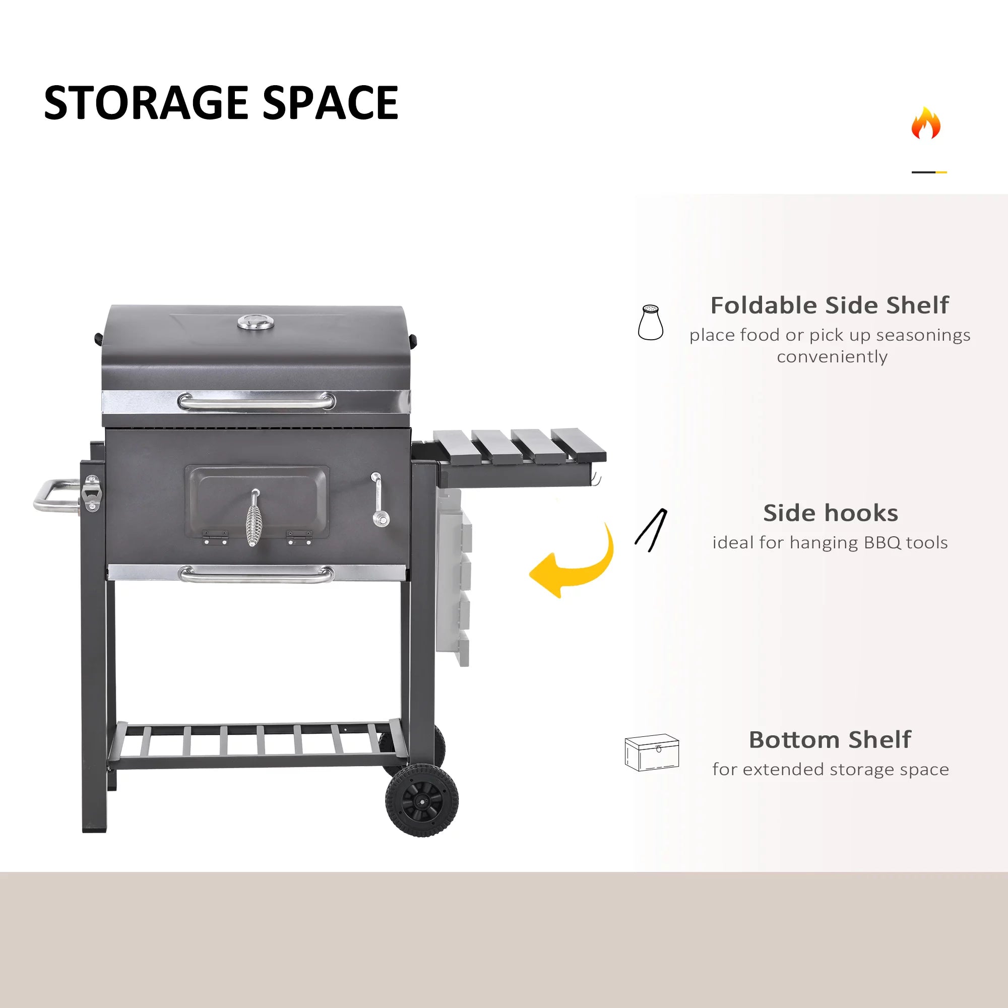 Charcoal BBQ Grill O381