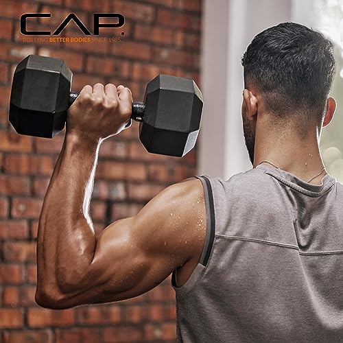 CAP Barbell Dumbbell Set with Rack Y64757