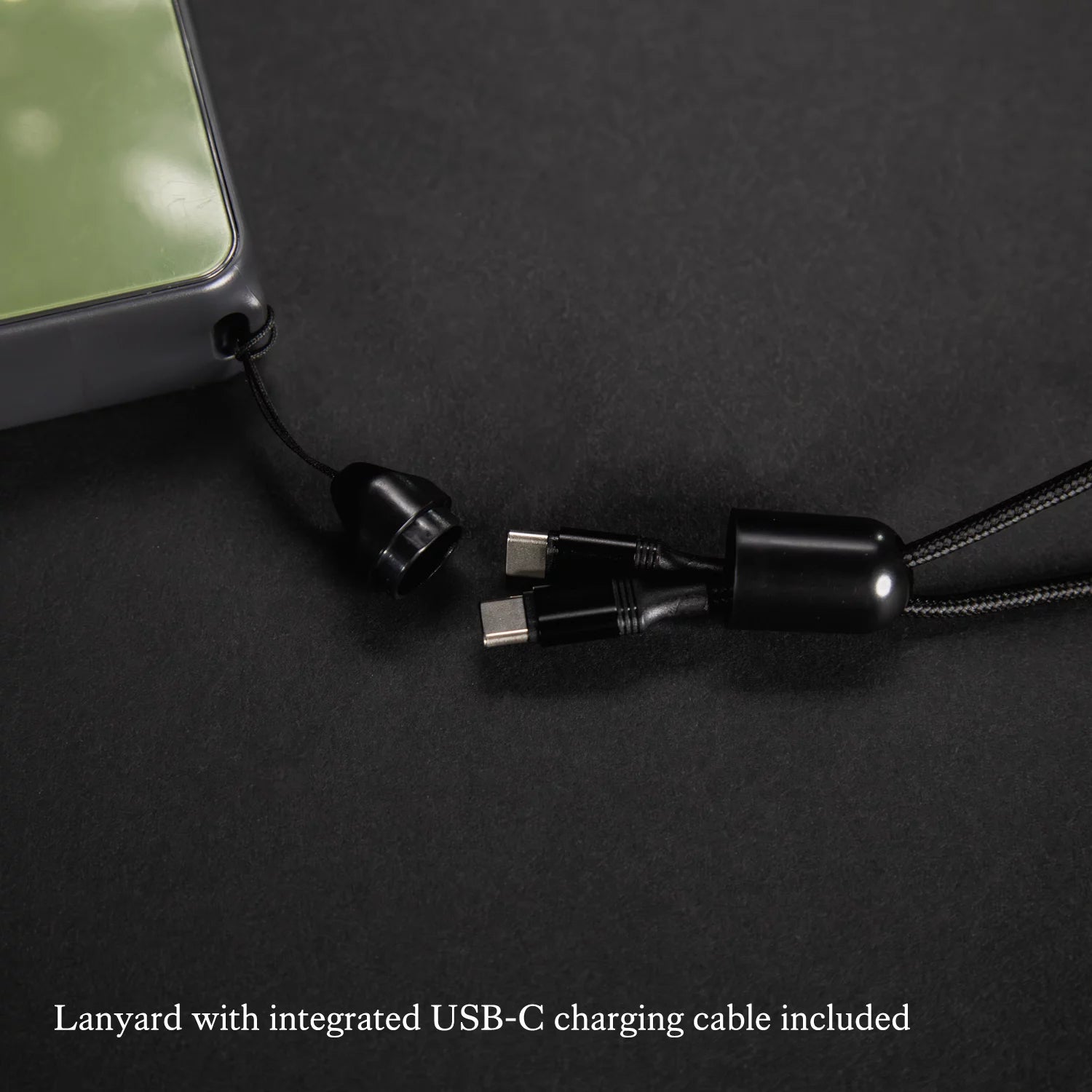 10000 mAh Portable Power Bank with Built-in Charging Cord W15890
