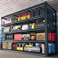 60" W x 24" D x 72" H Heavy Duty Adjustable Metal Shelving B468