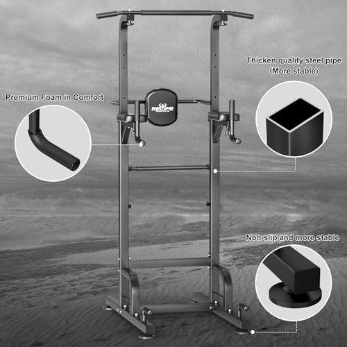 Power Tower Pull Up Bar Station Dip Station J4379