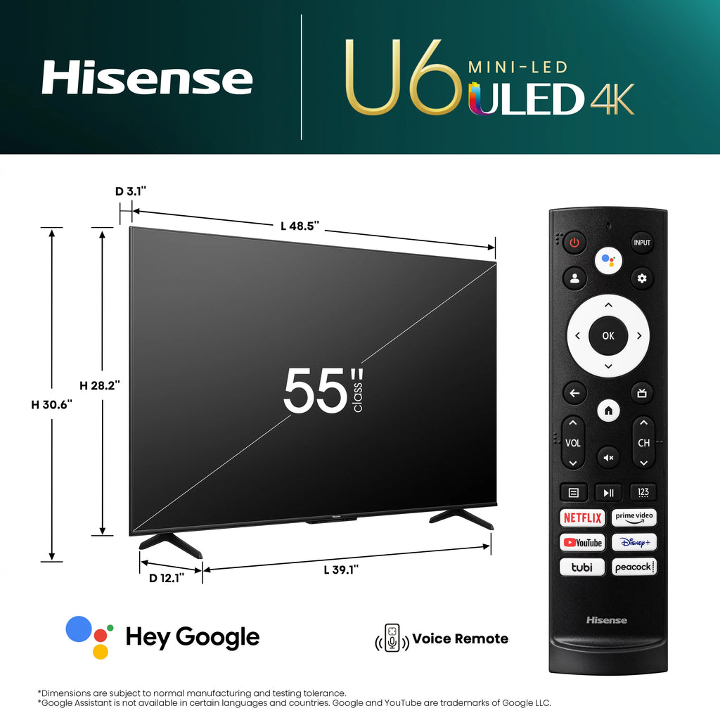 55-Inch Mini-LED QLED Google Smart TV K9471