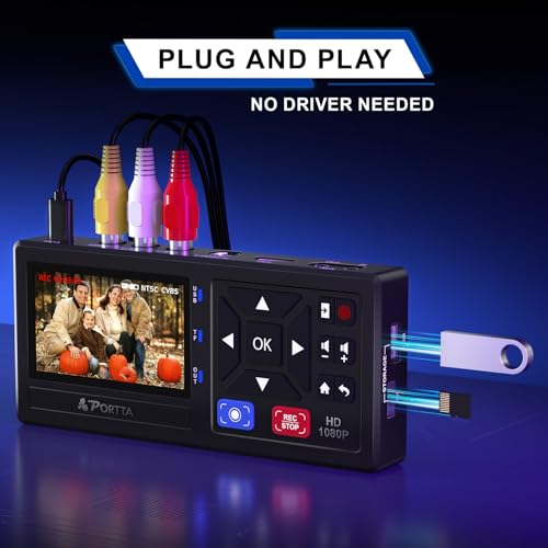 VHS to Digital Converter with Remote C882