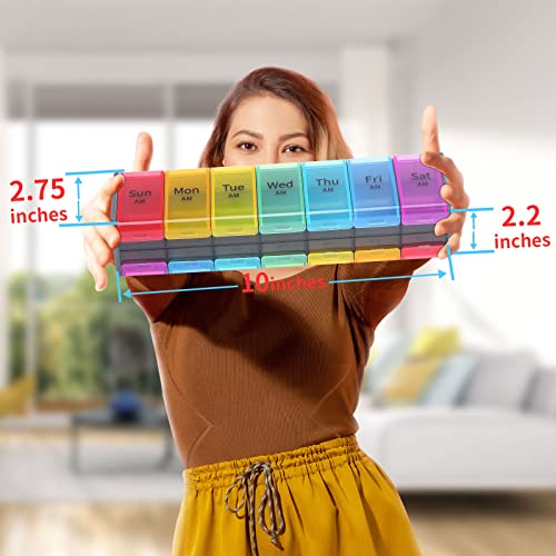 XL 7 Day Pill Organizer 2 Times a Day A351