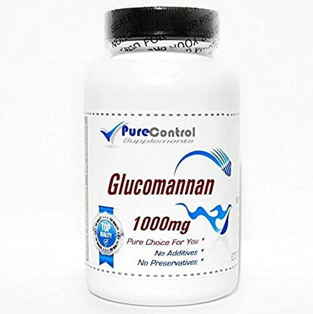 Pure Glucomannan 1000mg 180 Capsules L57788