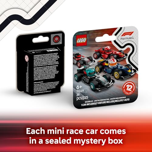 6 Pack Building Set Race Cars B69853