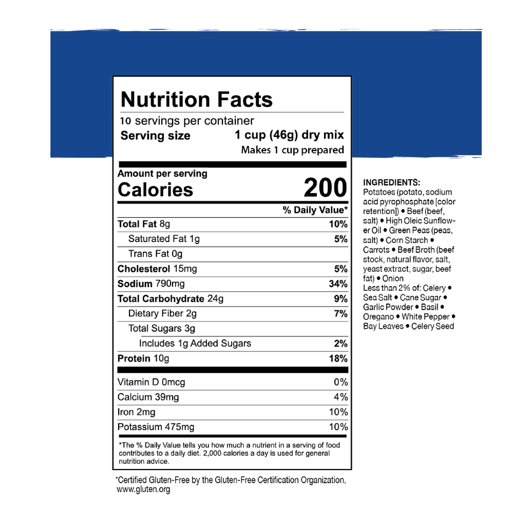 Beef Stew 10-Serving Can F772305