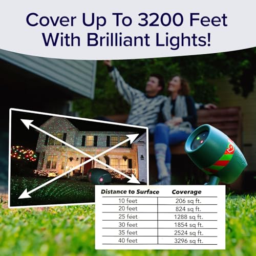 Outdoor Laser Light Show with Remote N71630