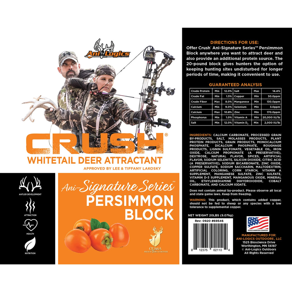 Persimmon 20 lb Block N4808