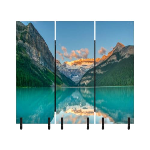 3 Panels Freestanding Acoustic Room Divider Soundproof Privacy Screen Folding Partition Wall Divider O9085