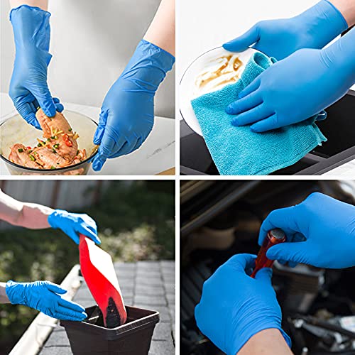 Blue Nitrile Exam Gloves, 4 mil, Powder-Free, Latex-Free, Non-Sterile S939
